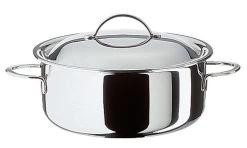 Spring Cristal Braadpan Met Deksel ø 16 Cm Rvs Glans