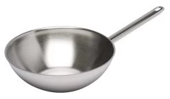 Demeyere Apollo Wok Met Steel ø 26 Cm Rvs Glans