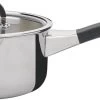 Spring Fusion2+ Steelpan Met Glasdeksel ø 16 Cm 1,4 Liter Rvs