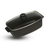 Gastrolux Expert Braadpan Voor Inductie 32,5 X 20,5 Cm H 18 Cm Incl. Glasdeksel Aluminium