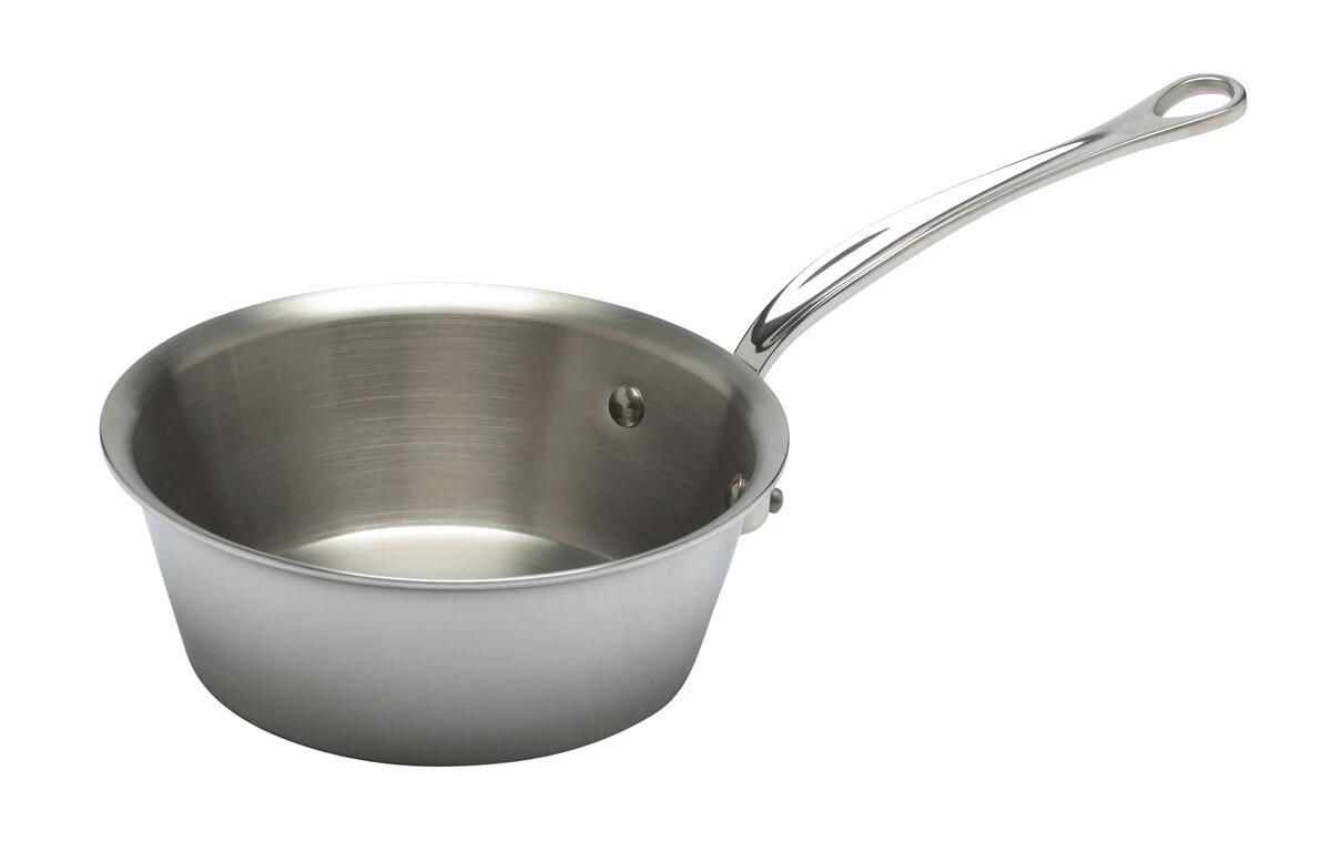 Mauviel M'Cook Conische Sauspan ø 20 Cm Rvs 1 Mauviel M'Cook Conische Sauspan ø 20 Cm Rvs