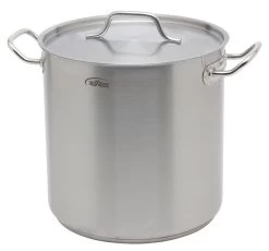 Inoxibar Industriële Soeppan 6 Liter ø 20 Cm Rvs Mat