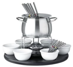 Spring Carousel Fondueset 6-persoons Rvs 22-delig
