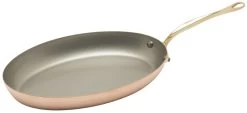 Mauviel M'150B Koekenpan Ovaal 35 X 23 Cm Koper Bronzen Greep