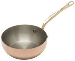 Mauviel M'150B Ronde Sauspan 1,9 Liter ø 20 Cm Koper Bronzen Greep