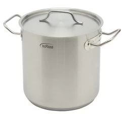 Inoxibar Industriële Soeppan 8 Liter ø 22 Cm Rvs Mat