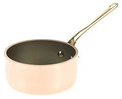 Mauviel M'minis Sauteerpan ø 7 Cm Koper Bronzen Handgreep 1 Mauviel M'minis Sauteerpan ø 7 Cm Koper Bronzen Handgreep