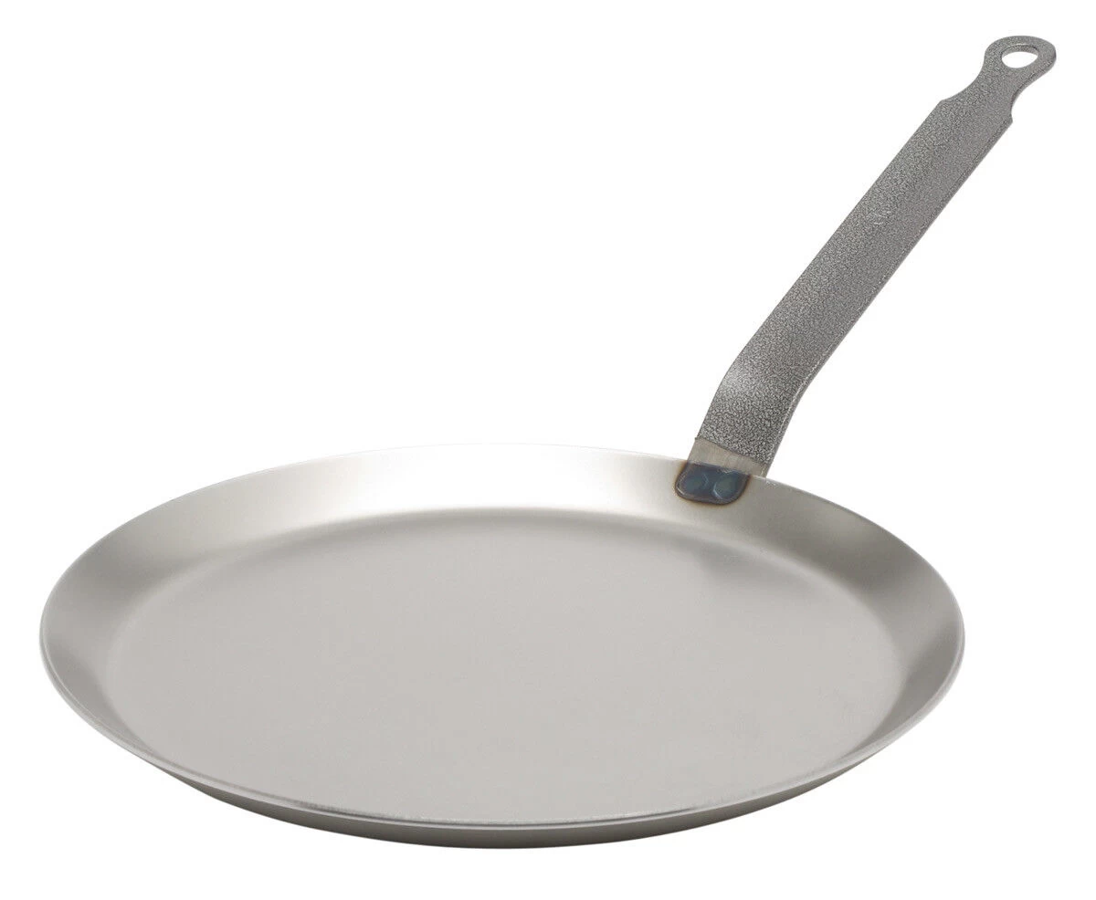 De Buyer Carbone Crêpepan ø 24 Cm Plaatstaal 1 De Buyer Carbone Crêpepan ø 24 Cm Plaatstaal