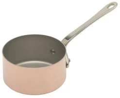 Mauviel M'Minis Steelpan Rond ø 9 Cm Koper Rvs Greep