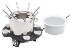 Unold Elégance Fondueset Kunststof Rvs Zwart