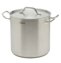 Inoxibar Industriële Soeppan 13,5 Liter ø 26 Cm Rvs Mat