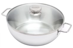 Demeyere Apollo Braadpan Met Glasdeksel ø 28 Cm Rvs Mat