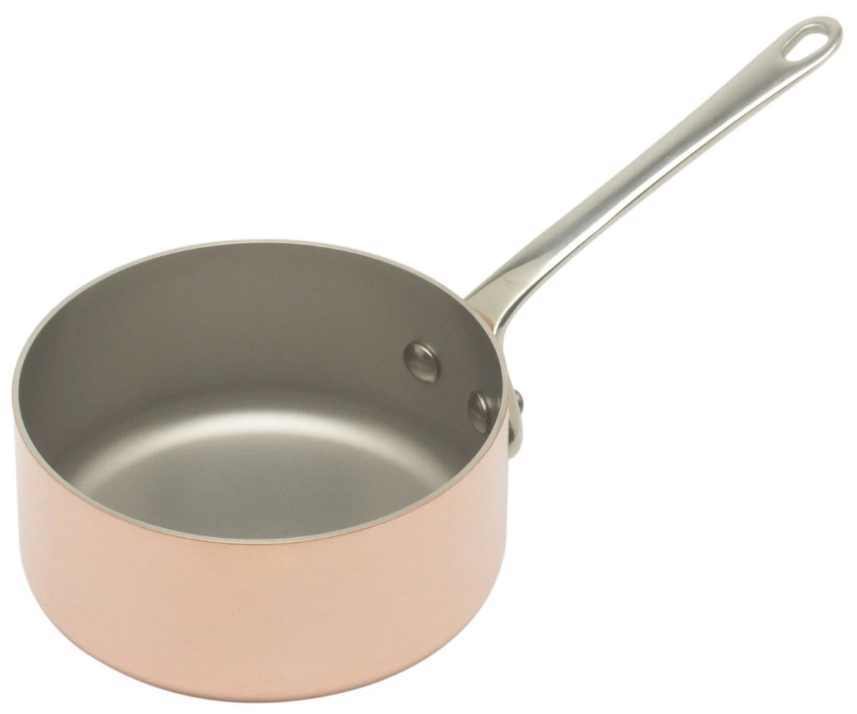 Mauviel M'Minis Sauteerpan Rond ø 7 Cm Koper Rvs Greep 1 Mauviel M'Minis Sauteerpan Rond ø 7 Cm Koper Rvs Greep