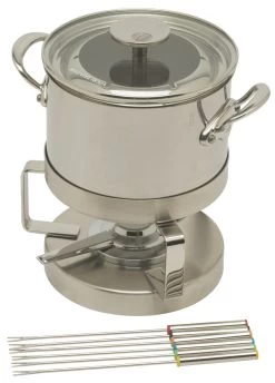 Mauviel M'Cook Fondueset 6-persoons ø 18 Cm Rvs