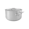 Mauviel M'Urban3 Kookpan Met Rvs Deksel ø 24 Cm Rvs
