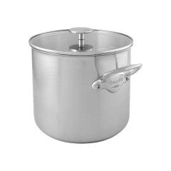 Mauviel M'Urban3 Soeppan Met Glazen Deksel 9,4 Liter ø 24 Cm Rvs