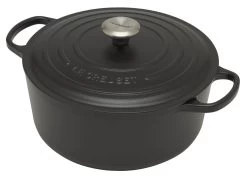 Le Creuset Signature Braadpan 12,4 Liter ø 34 Cm Gietijzer Matzwart