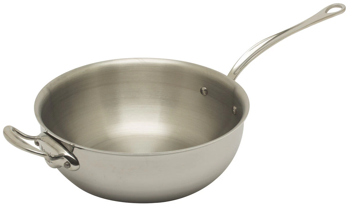 Mauviel M'Cook Ronde Sauspan Met Tegengreep ø 28 Cm Rvs 1 Mauviel M'Cook Ronde Sauspan Met Tegengreep ø 28 Cm Rvs