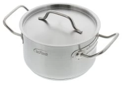 Inoxibar Kookpan Met Deksel ø 18 Cm 2,4 L