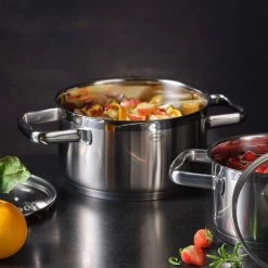 Rösle Charm Kookpan Met Glasdeksel ø 20 Cm Rvs -Keuken Pot Winkel 91932 06