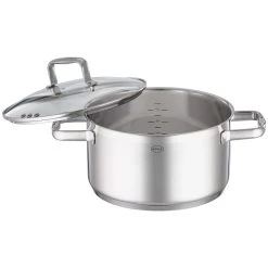 Rösle Charm Kookpan Met Glasdeksel ø 24 Cm Rvs -Keuken Pot Winkel 91933 02