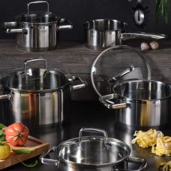 Rösle Charm Kookpan Met Glasdeksel ø 24 Cm Rvs -Keuken Pot Winkel 91933 04