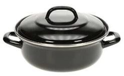 BK Fortalit Braadpan ø 24 Cm Plaatstaal Zwart