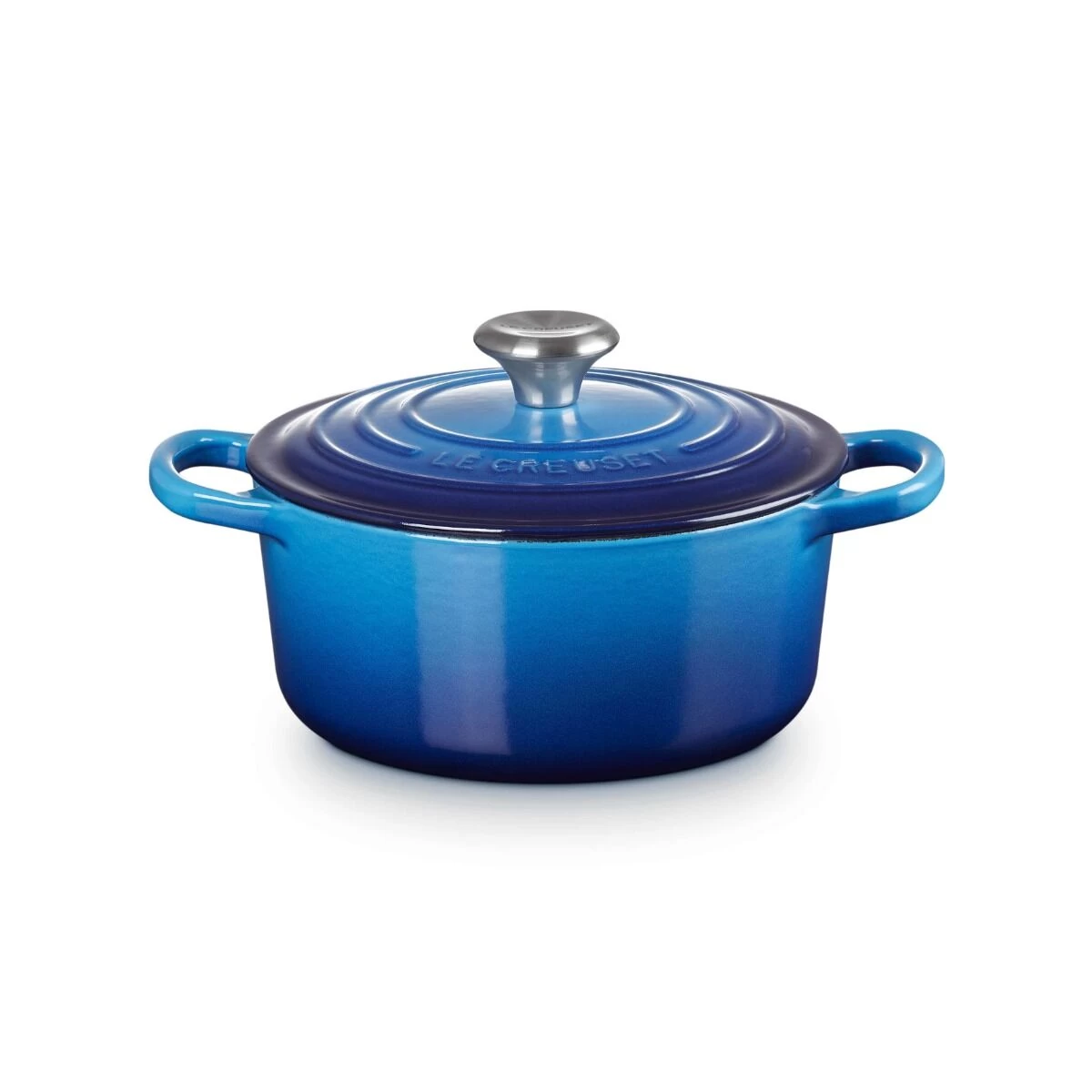 Le Creuset Signature Braadpan 4,2 Liter ø 24 Cm Gietijzer Azure 2 Le Creuset Signature Braadpan 4,2 Liter ø 24 Cm Gietijzer Azure - Afbeelding 2