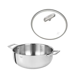 Cristel Castel'Pro Wok-braadpan ø 24 Cm Rvs