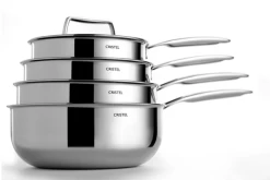 Cristel Castel'Pro Multiply Sauspan ø 24 Cm Rvs -Keuken Pot Winkel cristel castel pro 2 1