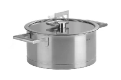 Cristel Strate Soeppan Met Glasdeksel ø 22 Cm Rvs -Keuken Pot Winkel cristel strate 1 1