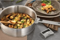 Cristel Strate Removable Sauteerpan Met Anti-aanbaklaag ø 28 Cm Rvs -Keuken Pot Winkel cristel strate 7 7