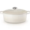Le Creuset Signature Braadpan Ovaal 4,7 Liter ø 29 Cm Gietijzer Meringue