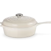 Le Creuset Signature Cassadou Braadpan ø 26 Cm Gietijzer Meringue