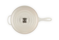 Le Creuset Signature Cassadou Braadpan ø 26 Cm Gietijzer Meringue -Keuken Pot Winkel lc 20200116 hl ps fs 21079267164430 004