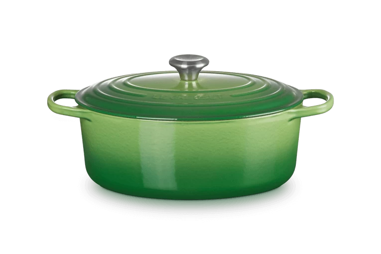 Le Creuset Signature Braadpan Ovaal 6,3 Liter ø 31 Cm Gietijzer Bamboo 1 Le Creuset Signature Braadpan Ovaal 6,3 Liter ø 31 Cm Gietijzer Bamboo