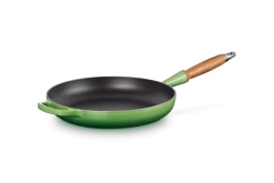 Le Creuset Koekenpan Rond Met Open Greep ø 28 Cm Gietijzer Bamboo