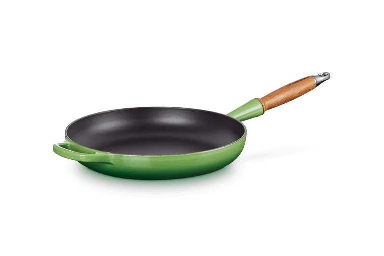 Le Creuset Koekenpan Rond Met Open Greep ø 28 Cm Gietijzer Bamboo 1 Le Creuset Koekenpan Rond Met Open Greep ø 28 Cm Gietijzer Bamboo