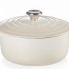 Le Creuset Signature Braadpan 4,2 Liter ø 24 Cm Gietijzer Meringue