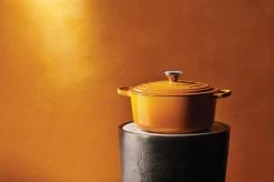 Le Creuset Signature Braadpan 4,2 Liter ø 24 Cm Gietijzer Nectar -Keuken Pot Winkel le creuset braadpan