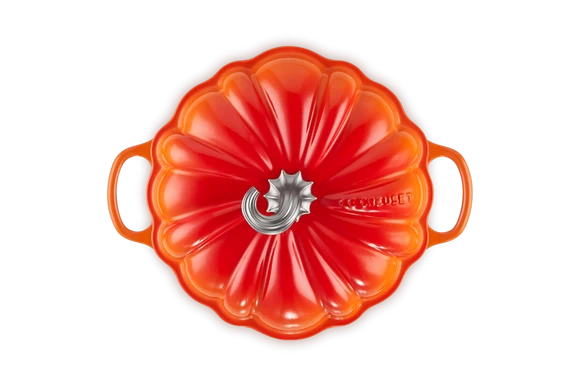 Le Creuset Pompoen Braadpan ø 24 Cm Gietijzer Vulcanique 2 Le Creuset Pompoen Braadpan ø 24 Cm Gietijzer Vulcanique - Afbeelding 2