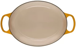 Le Creuset Signature Braadpan Ovaal 6,3 Liter ø 31 Cm Gietijzer Nectar -Keuken Pot Winkel ls2502 31672ss inside