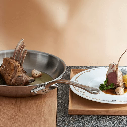 Mauviel M'Cook Conische Sauspan ø 16 Cm Rvs 2 Mauviel M'Cook Conische Sauspan ø 16 Cm Rvs - Afbeelding 2