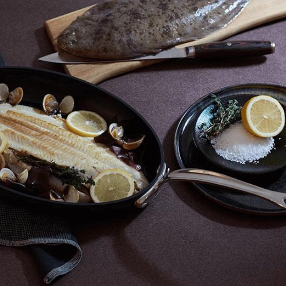 Mauviel M'stone3 Sauteerpan ø 28 Cm Aluminium 2 Mauviel M'stone3 Sauteerpan ø 28 Cm Aluminium - Afbeelding 2