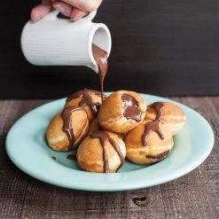 Nordic Ware Deense Poffertjespan (Aebleskiver) 7 Stuks Gietaluminium Zwart -Keuken Pot Winkel nordic ware deense poffertjespan aebleskiver 7 stuks gietaluminium zwart 2