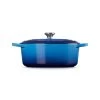Le Creuset Signature Braadpan Ovaal 6,3 Liter ø 31 Cm Gietijzer Azure