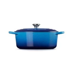 Le Creuset Signature Braadpan Ovaal 7,5 Liter ø 33 Cm Gietijzer Azure