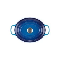 Le Creuset Signature Braadpan Ovaal 7,5 Liter ø 33 Cm Gietijzer Azure -Keuken Pot Winkel ovaal3 1 3