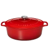Chasseur Braadpan Ovaal 5 Liter ø 29 Cm Gietijzer Rood