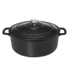 Chasseur Braadpan 4 Liter ø 24 Cm Gietijzer Mat Zwart